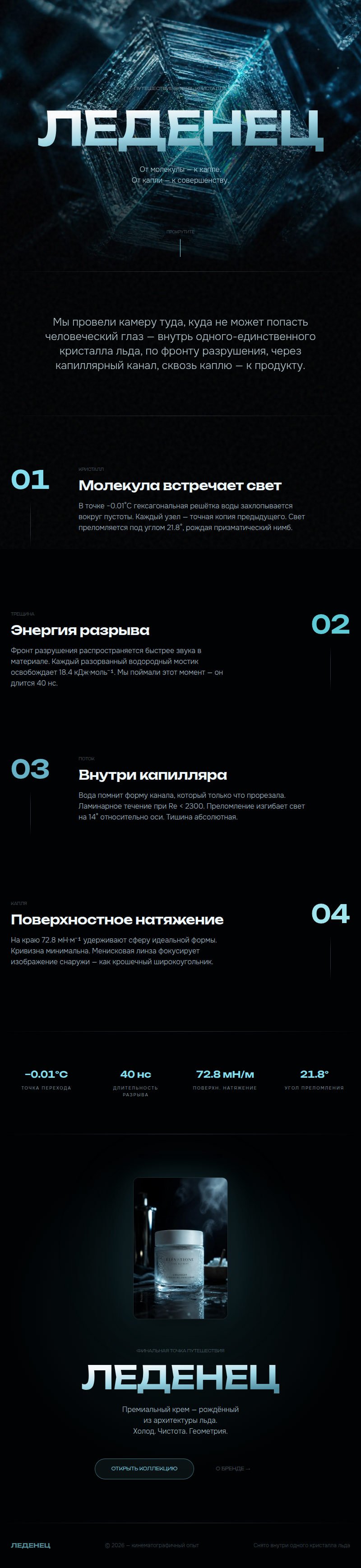 Превью шаблона «Крем Леденец» в галерее Вайбли
